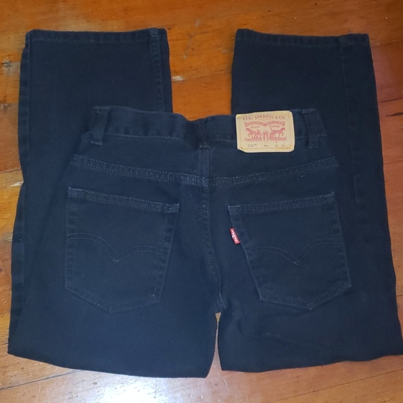 Kids Levi's 550 relaxed black jeans - Picture 5 of 5